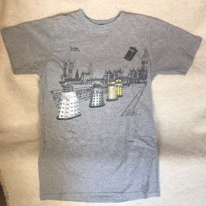 Doctor Who Daleks in London Men's xs T-Shirt